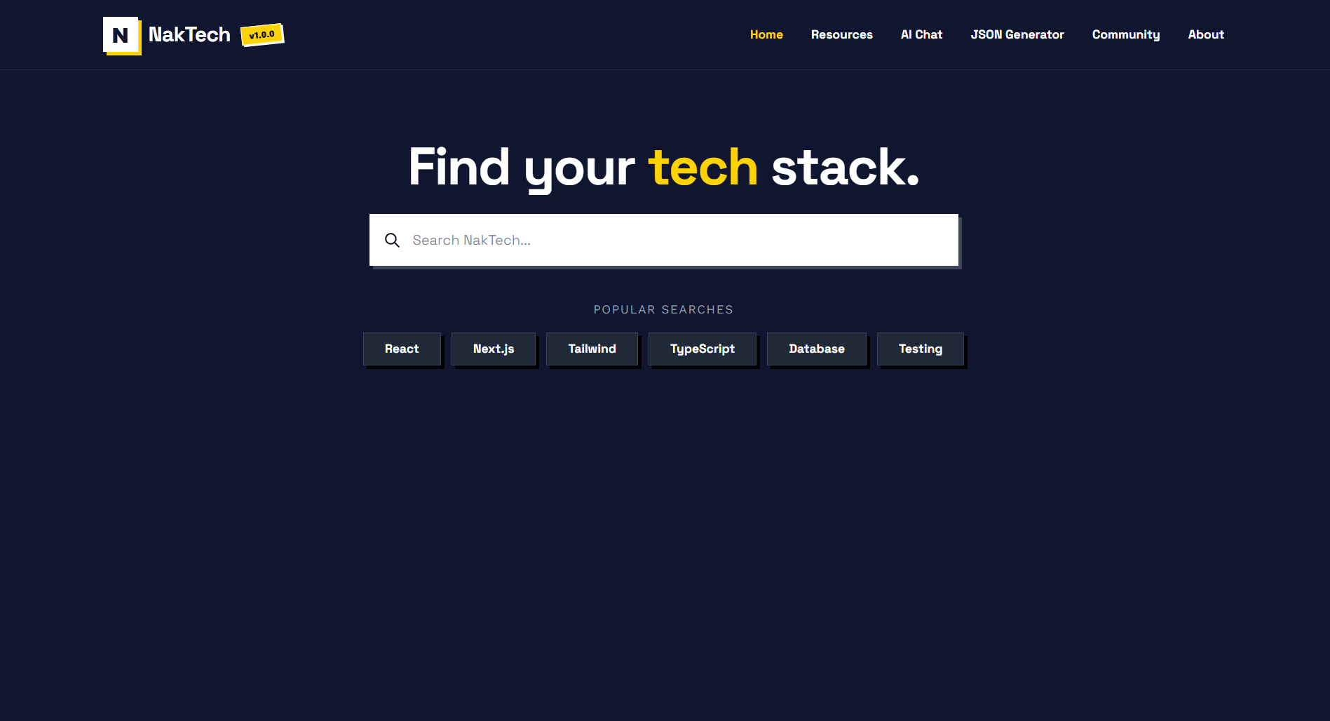NakTech Search